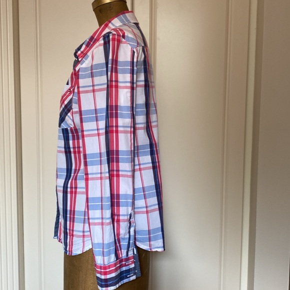 TOMMY HILFINGER BLOUSE SIZE L. - Picture 3 of 11